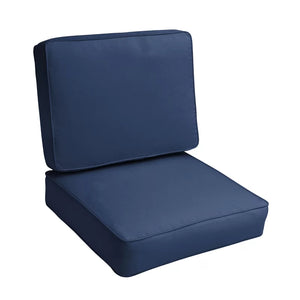 5" H x 23.5" W x 23" D Outdoor Sunbrella Set/Back Cushion