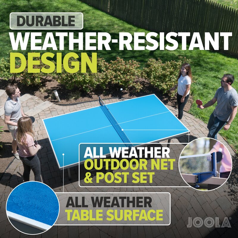 JOOLA Nova Pro Plus Regulation Size Foldable Indoor/Outdoor Table Tennis Table SB1801