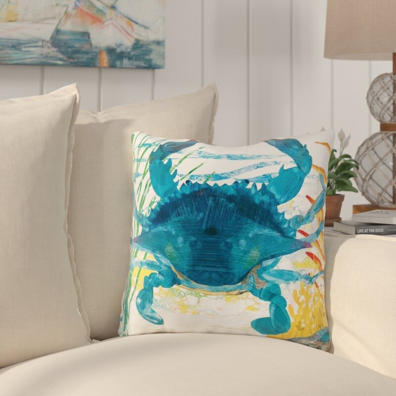 Winford Coastal Indoor / Outdoor Throw Pillow GL1033