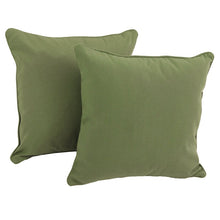 Load image into Gallery viewer, Set of Two Indoor/Outdoor Throw Pillows in Sage #9577

