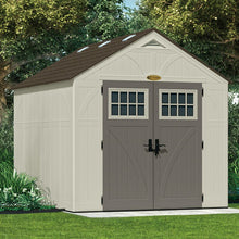 Load image into Gallery viewer, Outdoor Vanilla 8 ft. W x 10 ft. D Plastic Storage Shed MRM3900 (2 BOXES)
