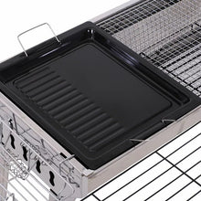 Load image into Gallery viewer, Silver Outsunny 13" Folding Portable BBQ Kettle Charcoal Grill (Part number: 846-028) 1190AH
