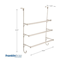 Load image into Gallery viewer, 193153-FN Over-the-Door Towel Rack 1855AH
