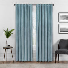 Load image into Gallery viewer, Overbeck Solid Max Blackout Rod Pocket Single Curtain Panel, 50&quot; W x 63&quot; L

