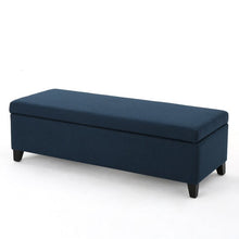 Load image into Gallery viewer, Overbey Upholstered Storage Ottoman
