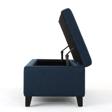 Load image into Gallery viewer, Overbey Upholstered Storage Ottoman
