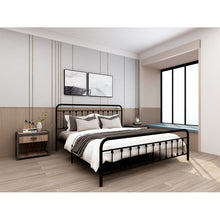 Load image into Gallery viewer, Overlock Metal Bed, Queen
