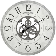 Load image into Gallery viewer, Silver Oversized Deseret 27&quot; Wall Clock 2991AH
