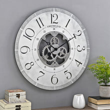 Load image into Gallery viewer, Silver Oversized Deseret 27&quot; Wall Clock 2991AH
