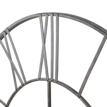 Load image into Gallery viewer, Large Distressed Gray Oversized Eisenhauer Wall Clock
