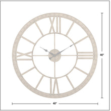 Load image into Gallery viewer, Oversized Gorman 40&quot; Wall Clock 5001RR
