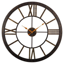 Load image into Gallery viewer, Oil Rubbed Bronze Oversized Time 40&quot; Wall Clock(2531RR)
