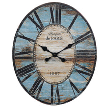 Load image into Gallery viewer, Turquoise Oversized Whipe 24.25&quot; Wall Clock, MRM2942
