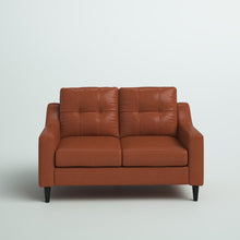 Load image into Gallery viewer, Owsley 54&#39;&#39; Vegan Leather Loveseat
