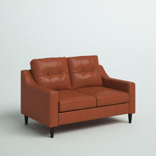 Load image into Gallery viewer, Owsley 54&#39;&#39; Vegan Leather Loveseat
