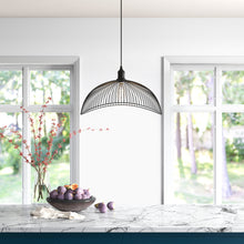 Load image into Gallery viewer, Oxendine 1 Light Single Dome Pendant
