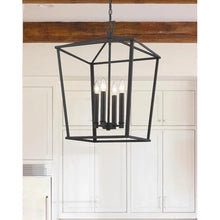 Load image into Gallery viewer, Oxendine 4 - Light Lantern Geometric Chandelier
