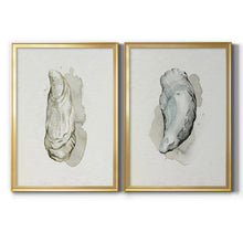 Load image into Gallery viewer, 36&quot; H x 53&quot; W x 1.25&quot; D Oysters On The Bay I - 2 Piece Picture Frame Painting Set on Canvas
