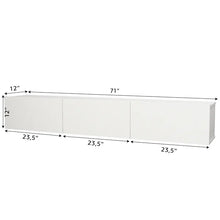 Load image into Gallery viewer, White Ozge TV Stand for TVs up to 78&quot;
