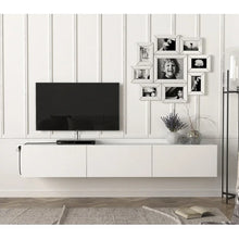 Load image into Gallery viewer, White Ozge TV Stand for TVs up to 78&quot;
