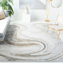 Load image into Gallery viewer, Ozturk Power Loom Performance Gray Rug 8&#39; x 10&#39;
