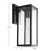 Load image into Gallery viewer, Norsan 13.75-in H Black LED Outdoor Wall Light Set of 4 #1663HW - 4 Separate Boxes
