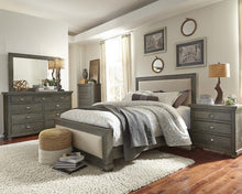 Load image into Gallery viewer, Progressive Furniture Willow Gray Queen Upholstered Headboard 3376AH
