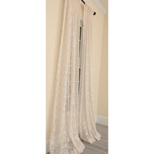 Load image into Gallery viewer, Paityn Charming Night Sheer Rod Pocket Single Curtain Panel (Set of 2) GL1140
