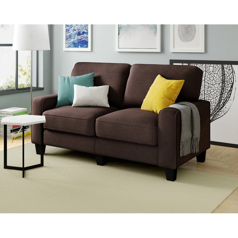 Palisades 61'' Square Arm Loveseat