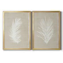 Load image into Gallery viewer, 36.5&quot; H x 53&quot; W x 1.25&quot; D Palm Oasis I Premium  2 Piece Picture Frame Painting Set on Canvas
