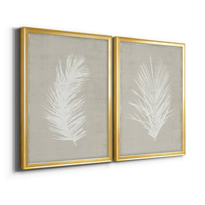 36.5" H x 53" W x 1.25" D Palm Oasis I Premium  2 Piece Picture Frame Painting Set on Canvas
