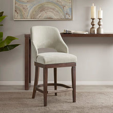 Load image into Gallery viewer, 30&quot;H Palmer Square Swivel Counter Stool

