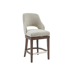 Load image into Gallery viewer, 30&quot;H Palmer Square Swivel Counter Stool
