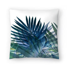 Load image into Gallery viewer, 16&quot; H x 16&quot; W x 1.5&quot; D Palms Leaves Throw Pillow, (Set of 2)
