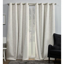 Load image into Gallery viewer, Palni Solid Max Blackout Thermal Grommet Curtain Panels (Set of 2) 1550AH
