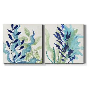 Pamila Coral I - 2 Piece Wrapped Canvas Print