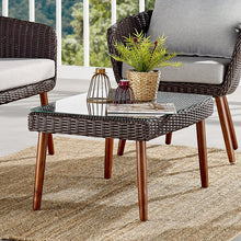 Load image into Gallery viewer, 17&quot; H x 35&quot; W x 24&quot; D Chocolate  Brown Panek Coffee Table 4245RR
