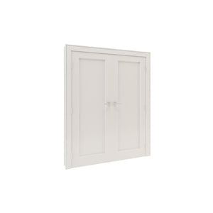 48" W x 80" H Paneled Manufactured Wood Primed Newton Twin Standard Door 7139RR-OB