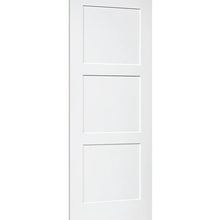Load image into Gallery viewer, 28&quot; x 80&quot; Paneled Solid Manufactured Wood Primed Shaker Standard Door
