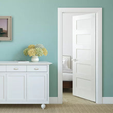Load image into Gallery viewer, 36&quot; x 80&quot; Paneled Solid Wood Primed Shaker Standard Door
