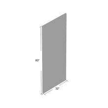 Load image into Gallery viewer, 32&quot; x 80&quot; Paneled Solid Wood Primed Shaker Standard Door
