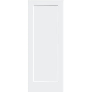 30" x 80" Paneled Solid Wood Primed Standard Door