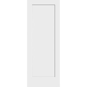 32" x 80" Paneled Wood Primed Interior Shaker Standard Door