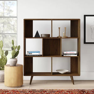 Pankow 52.5'' H x 45'' W Cube Bookcase