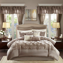 Load image into Gallery viewer, Paolo Microfiber Modern &amp; Contemporary Comforter, Cali King
