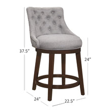 Load image into Gallery viewer, Papillion Swivel Counter Stool
