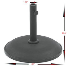 Load image into Gallery viewer, Parasol Steel Free Standing Umbrella Base MRM3824
