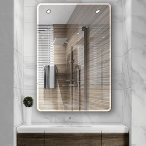 30" x 36" Parik Modern & Contemporary Frameless Bathroom / Vanity Mirror 1964AH