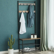 Load image into Gallery viewer, Parke 27.6&#39;&#39; Wide Hall Tree with Bench and Shoe Storage

