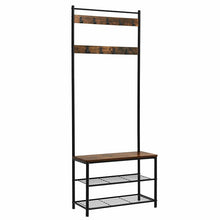 Load image into Gallery viewer, Parke 27.6&#39;&#39; Wide Hall Tree with Bench and Shoe Storage

